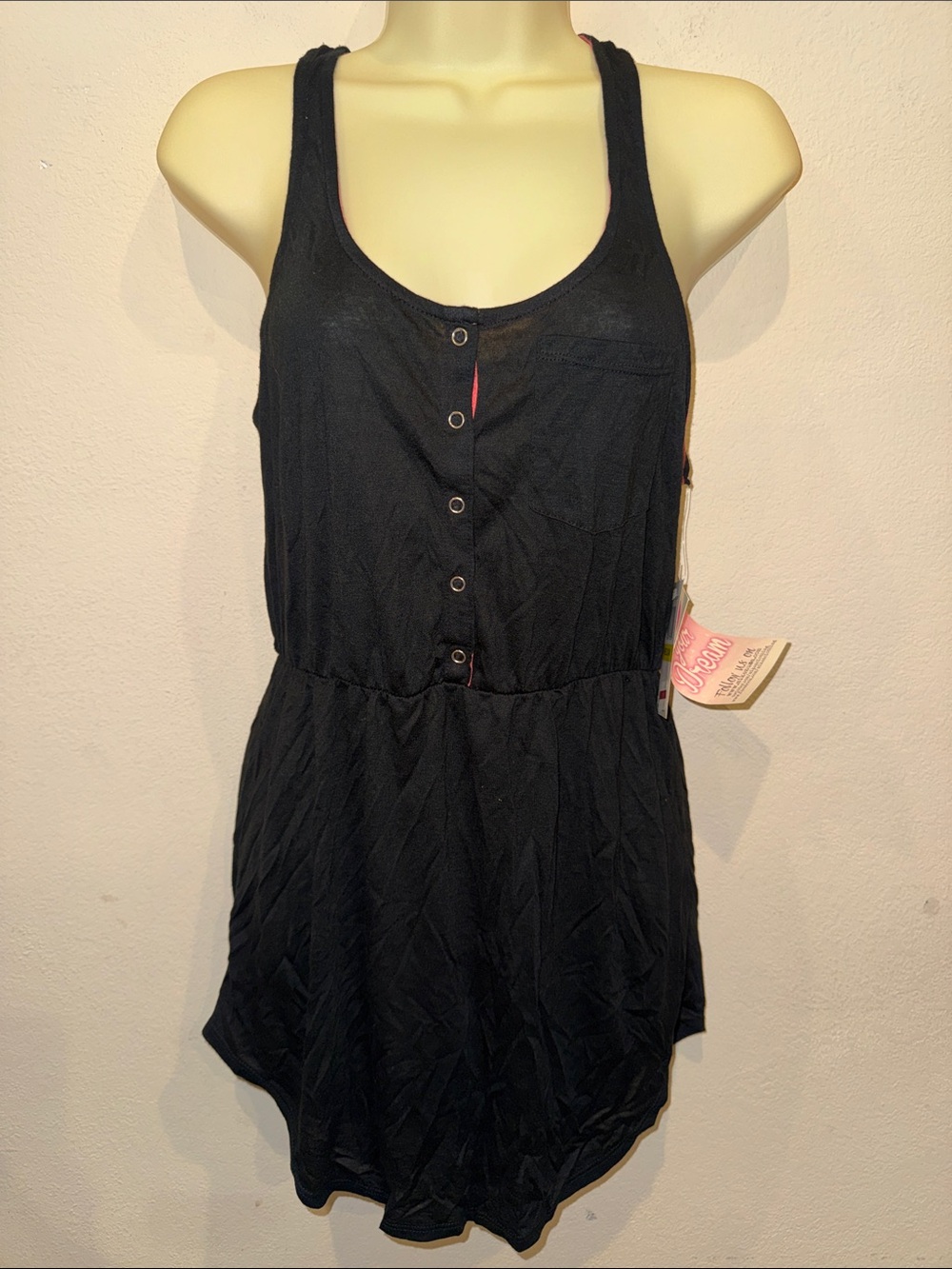 NWT Miken Racer back bikini swimsuit cover up dress
